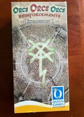 Card Game Orcs Orcs Orcs Reinforcements Expansion Pack 1 Queen Games NIB Sealed